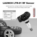 4pcs LAUNCH LTR-01 RF Sensor 315MHz & 433MHz TPMS Sensor Tool Metal & Rubber