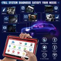 LAUNCH X431 PRO3S Plus 10.1' Car Diagnostic Tools Auto OBD2 OBD Full System Scanner TPMS ECU Coding Active Test pk X431 PRO V