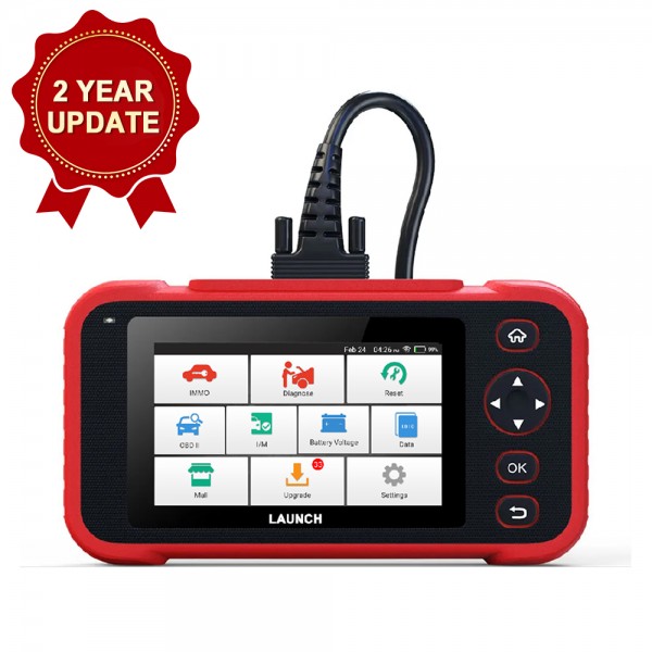 LAUNCH CRP IMMO OBD Immobilizer Key Programmer for 90 Brands Multi-Language Supports 4 System Diagnostics