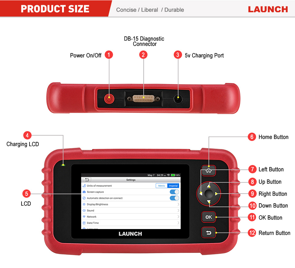 -LAUNCH-CRP123X-OBD2-Code-Reader-for-Engine-Transmission-ABS-SRS-Diagnostics-with-AutoVIN-Service-Lifetime-Free-Update-Online-HKSC404