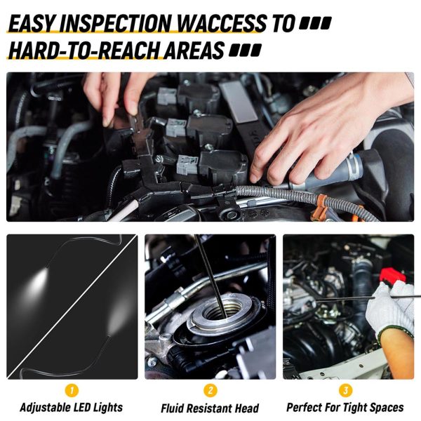 Launch X431 VSP-600 VSP600 Videoscope Camera Endoscope Flexible IP67 Waterproof for Launch X431 Scanners and Any Android devices - Image 7