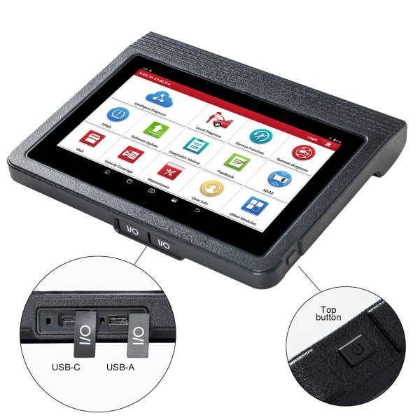 Launch X431 V+ 5.0 PRO3 Diagnostic Tool Supports Topology Mapping ECU Online Coding & 37+ Services AutoAuth FCA SGW Add CAN FD Protocols - Image 4