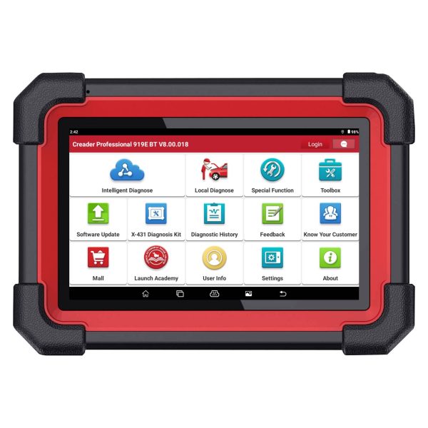 [EU/UK Version] Launch X431 CRP919E BT Car Diagnostic Tool DBScar VII VCI Auto OBD OBD2 Scanner Active Test ECU Coding CANFD DOIP 31+ Reset Services - Image 2