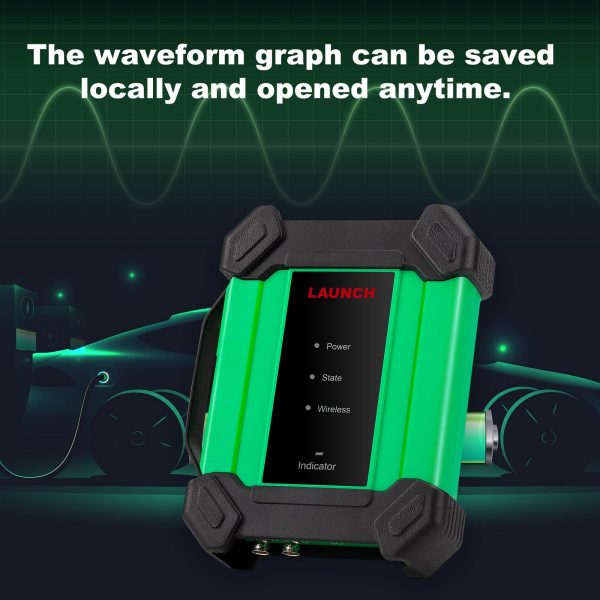 LAUNCH X431 EM101N EV Oscilloscope and Multimeter 2-channel for X431 PAD V, PAD VII - Image 8