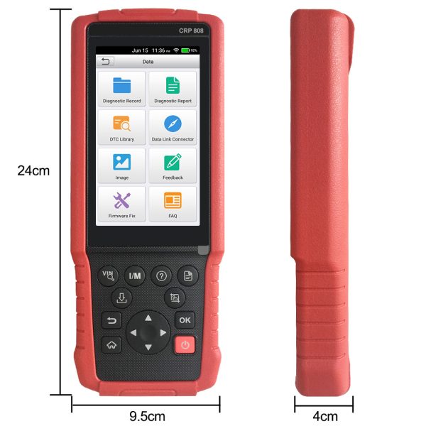 LAUNCH CRP808 Full System Diagnostic Tool for American European and Asian Vehicles with Special Functions - Image 6