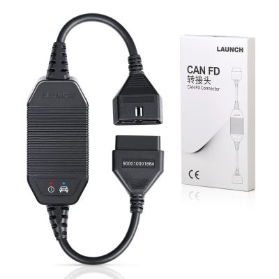 Launch X431 CAN FD Adapter for X431 V/V+/ Pad II/PAD III/ PRO3/ PRO3S+/DIAGUN V/PRO Mini Compatible with GM, BMW