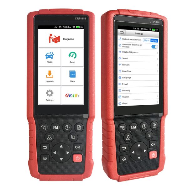 Launch CRP818 Full-System OBD2 Diagnostic Tool for European Cars Free Update Online - Image 5