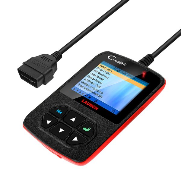 Launch Creader VI Code Reader Code Scanner With Full Color QVGA LCD Screen - Image 2