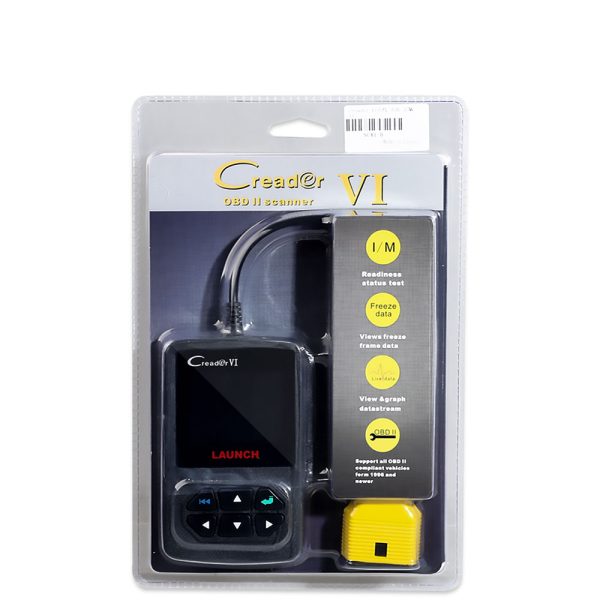 Launch Creader VI Code Reader Code Scanner With Full Color QVGA LCD Screen - Image 10