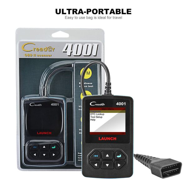 Launch DIY CReader 4001 OBDII/EOBD Auto Diagnostic Scan Tool Code Reader - Image 5