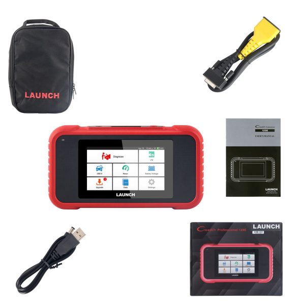 Launch X431 CRP129E for OBD2 ENG ABS SRS AT Diagnosis and Oil/Brake/SAS/TMPS/ETS Reset - Image 7