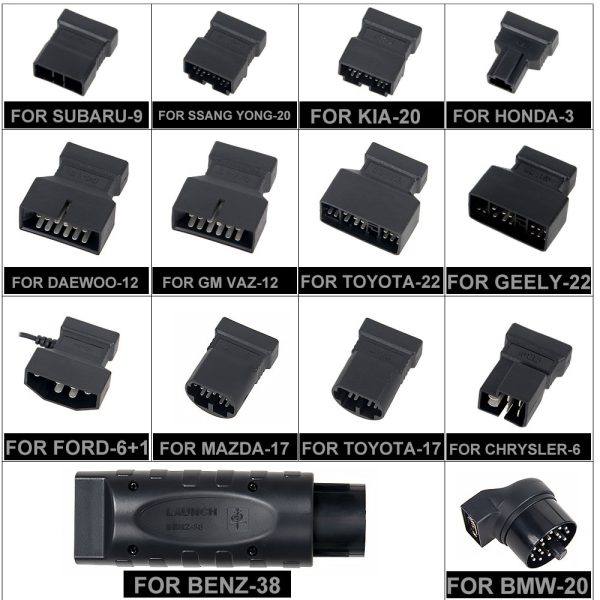 Launch X431 V+ 4.0 Wifi/Bluetooth 10.1inch Tablet with HD3 Ultimate Adapter Work on 12V & 24V Cars and Trucks - Image 7