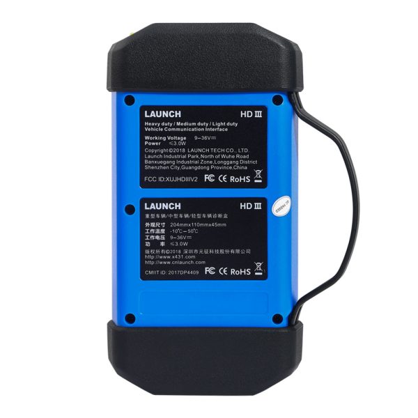 Launch X431 V+ 4.0 Wifi/Bluetooth 10.1inch Tablet with HD3 Ultimate Adapter Work on 12V & 24V Cars and Trucks - Image 10