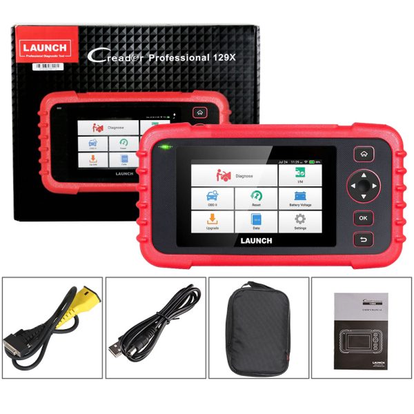 Original LAUNCH Creader CRP129X Car Diagnostic Tool for Engine/Transmission/ABS/SRS Advanced Version of CRP129 - Image 8