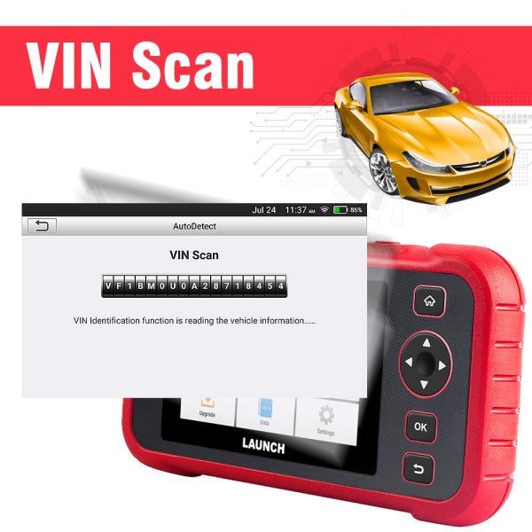 Original LAUNCH Creader CRP129X Car Diagnostic Tool for Engine/Transmission/ABS/SRS Advanced Version of CRP129 - Image 9