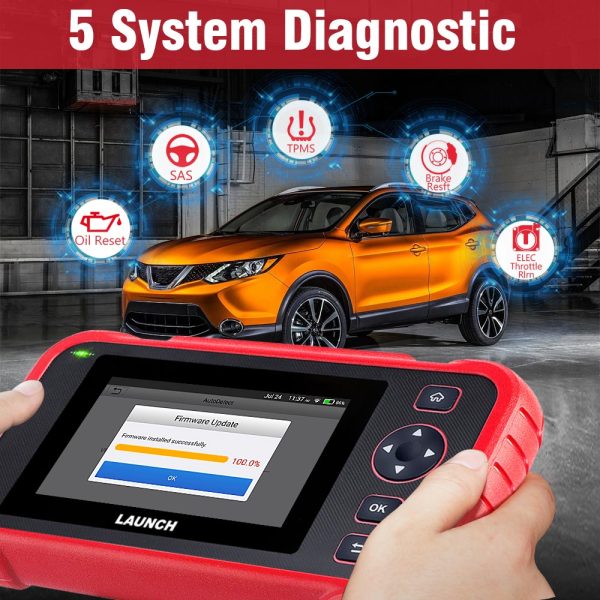 Original LAUNCH Creader CRP129X Car Diagnostic Tool for Engine/Transmission/ABS/SRS Advanced Version of CRP129 - Image 10