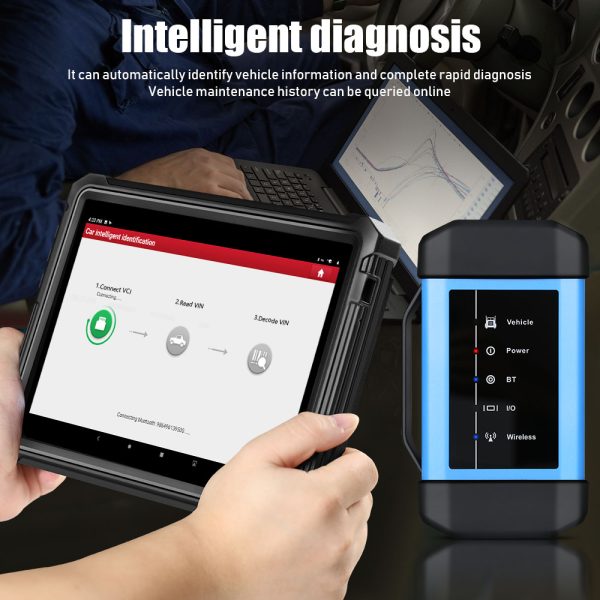 Original Launch X431 V+ HD3 Wifi/Bluetooth Heavy Duty Truck Diagnostic Tool Free Update Online - Image 7