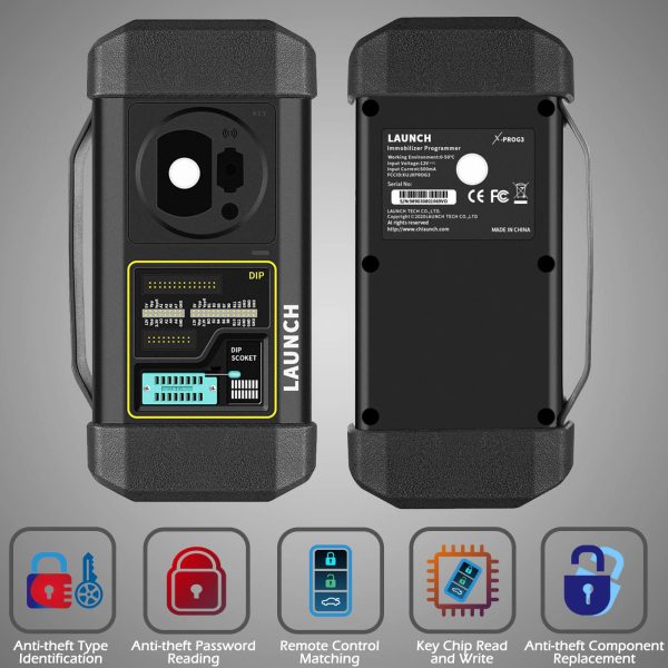 Launch X431 GIII X-PROG 3 Advanced Immobilizer & Key Programmer Compatible with X431 PRO Elite/V+/PRO3S+/Pro5/PAD V/PAD VII - Image 5