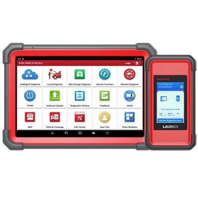 LAUNCH X431 PRO5 PRO 5 with J2534 Smartlink 2.0 Bi-directional Diagnostic Tool CANFD DoIP HD Supports Online Programming and Topology Mapping