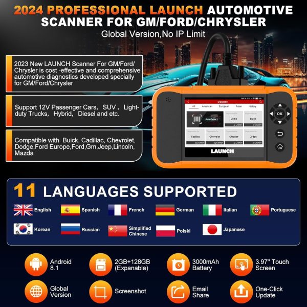 LAUNCH-Creader-Elite-20-FGC-for-Ford-GM-Chrysler-Full-System-Bi-Directional-Diagnostic-Scanner-ECU-Coding-Bi-directional-Control-Special-Service-SC560-7