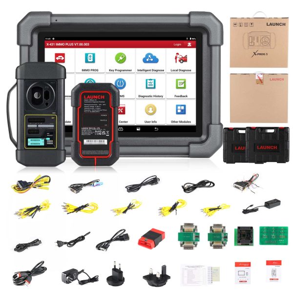 2025 Launch X431 IMMO Plus Key Programmer 3-in-1 IMMO Clone Diagnostics Functions Global Version Supports MQB RH850 BMW BDC2 Add Key - Image 5