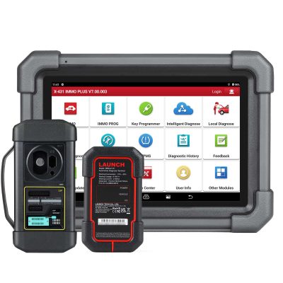 2025 Launch X431 IMMO Plus Key Programmer 3-in-1 IMMO Clone Diagnostics Functions Global Version Supports MQB RH850 BMW BDC2 Add Key
