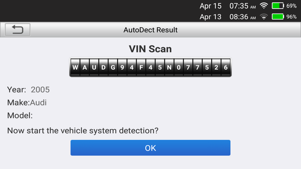 LAUNCH CRP IMMO One-touch auto vin & scan