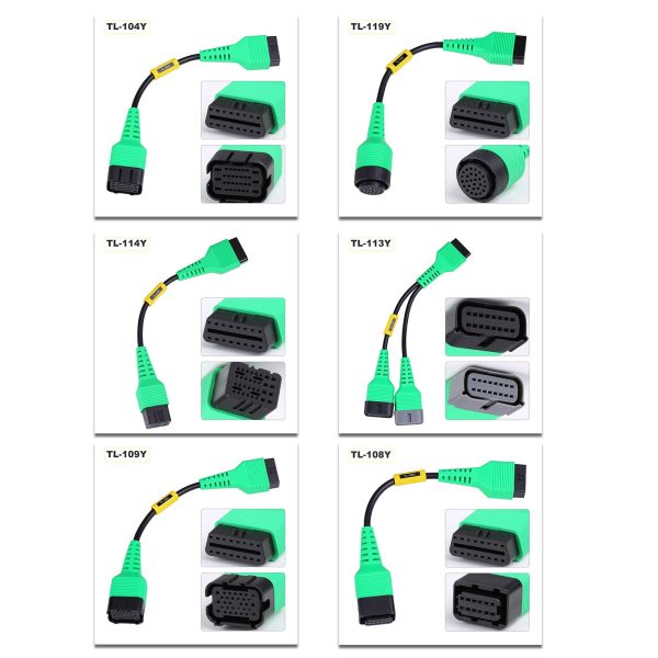 LAUNCH X431 EV Diagnostic Upgrade Kit + Activation Card Compatible with X-431 PRO3 V+ 5.0/ PRO3S/ PRO3 ACE/ PRO3 APEX/ PRO5/ PAD V/ PAD VII etc - Image 2